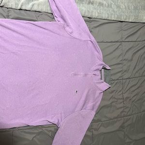 Men’s Vineyard Vines quarter Zip Pullover Sweater Size XXL - Lavender